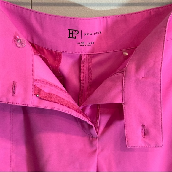 EP New York Tech Stretch Crease Shorts Pink Size 10 - Picture 7 of 9